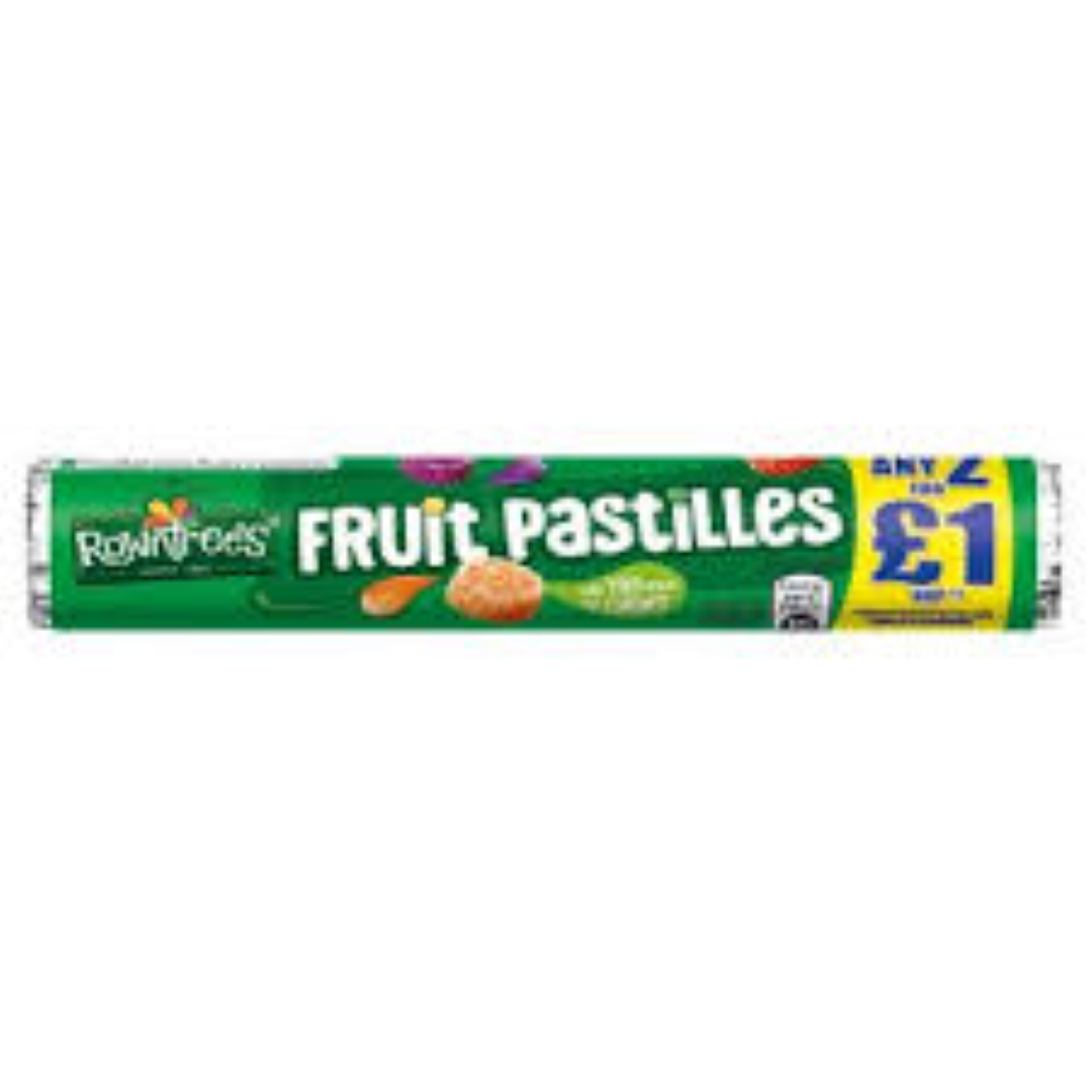 ROWNTREE FRUIT PASTILLES 50G